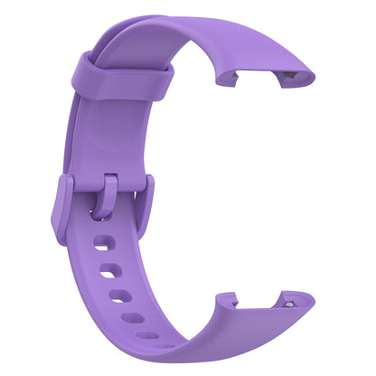 For Xiaomi Mi Band 7 Pro Solid Color TPU Watch Band Pin Buckle Adjustable Wrist Strap