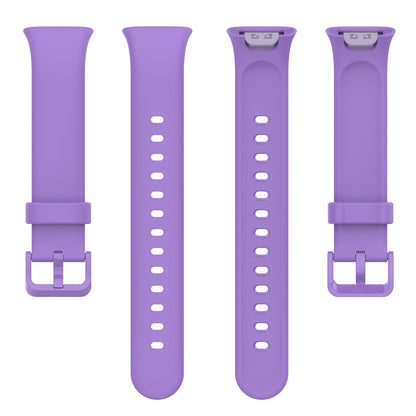 For Xiaomi Mi Band 7 Pro Solid Color TPU Watch Band Pin Buckle Adjustable Wrist Strap