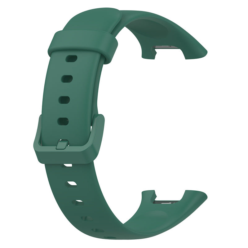 For Xiaomi Mi Band 7 Pro Solid Color TPU Watch Band Pin Buckle Adjustable Wrist Strap