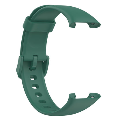 For Xiaomi Mi Band 7 Pro Solid Color TPU Watch Band Pin Buckle Adjustable Wrist Strap