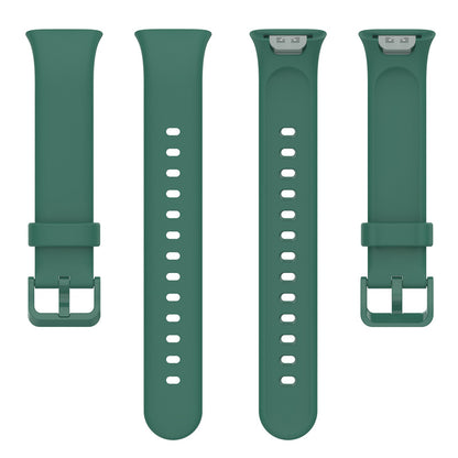For Xiaomi Mi Band 7 Pro Solid Color TPU Watch Band Pin Buckle Adjustable Wrist Strap