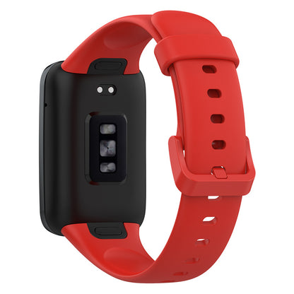 For Xiaomi Mi Band 7 Pro Solid Color TPU Watch Band Pin Buckle Adjustable Wrist Strap