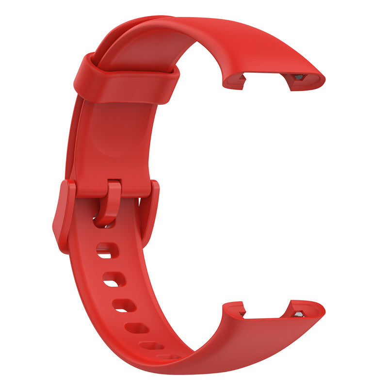 For Xiaomi Mi Band 7 Pro Solid Color TPU Watch Band Pin Buckle Adjustable Wrist Strap