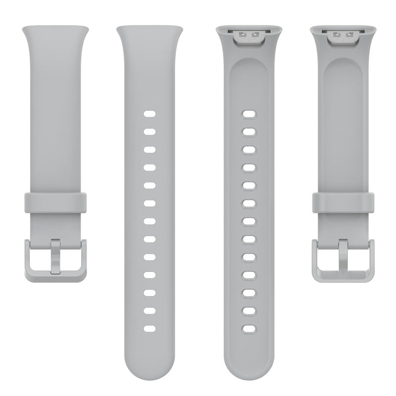 For Xiaomi Mi Band 7 Pro Solid Color TPU Watch Band Pin Buckle Adjustable Wrist Strap