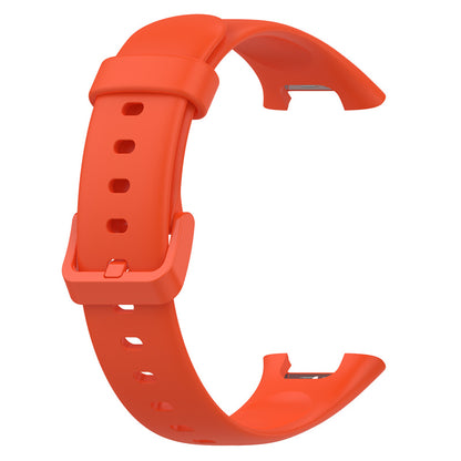 For Xiaomi Mi Band 7 Pro Solid Color TPU Watch Band Pin Buckle Adjustable Wrist Strap