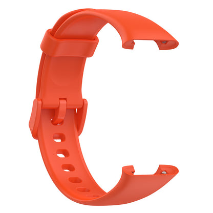 For Xiaomi Mi Band 7 Pro Solid Color TPU Watch Band Pin Buckle Adjustable Wrist Strap