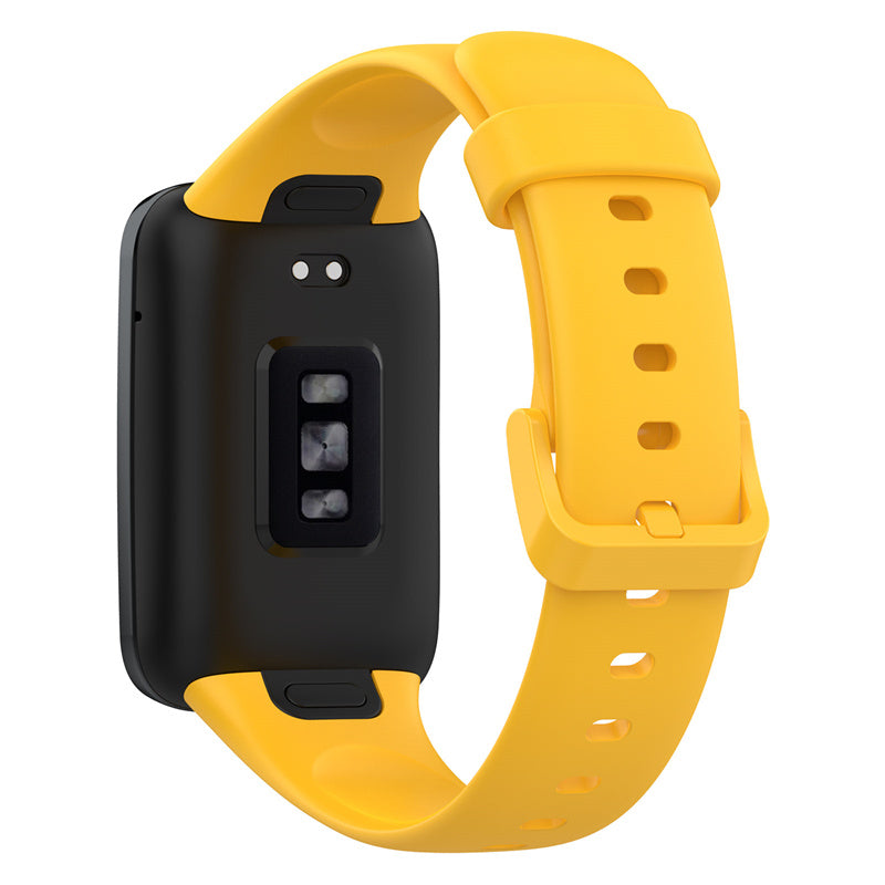 For Xiaomi Mi Band 7 Pro Solid Color TPU Watch Band Pin Buckle Adjustable Wrist Strap