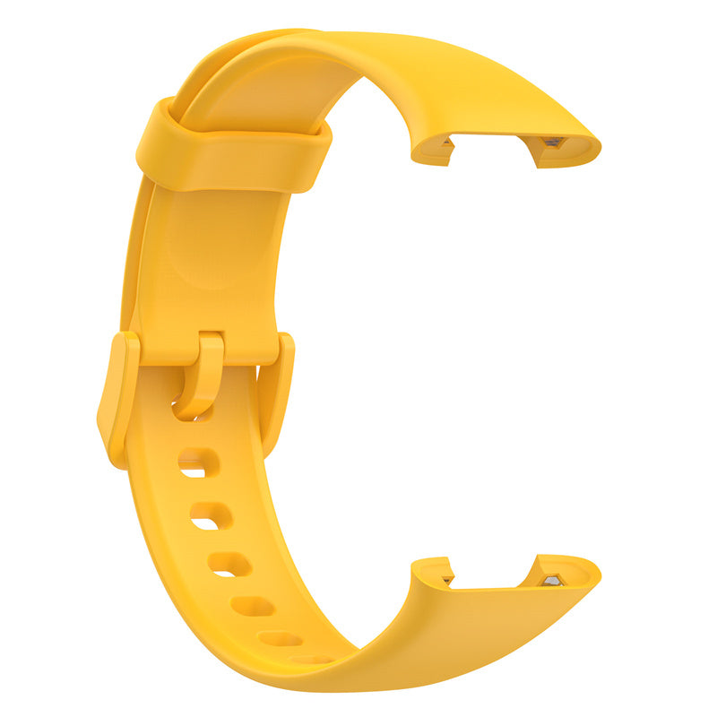 For Xiaomi Mi Band 7 Pro Solid Color TPU Watch Band Pin Buckle Adjustable Wrist Strap