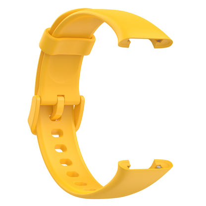 For Xiaomi Mi Band 7 Pro Solid Color TPU Watch Band Pin Buckle Adjustable Wrist Strap