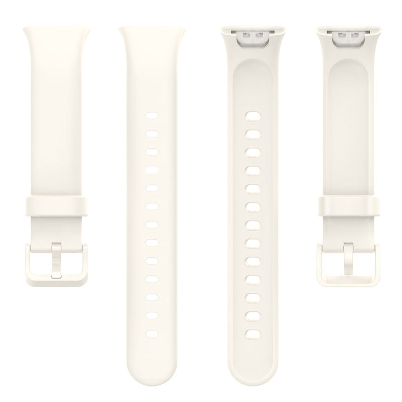 For Xiaomi Mi Band 7 Pro Solid Color TPU Watch Band Pin Buckle Adjustable Wrist Strap