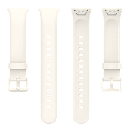 For Xiaomi Mi Band 7 Pro Solid Color TPU Watch Band Pin Buckle Adjustable Wrist Strap