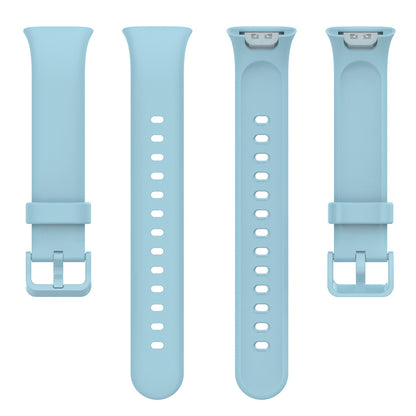 For Xiaomi Mi Band 7 Pro Solid Color TPU Watch Band Pin Buckle Adjustable Wrist Strap