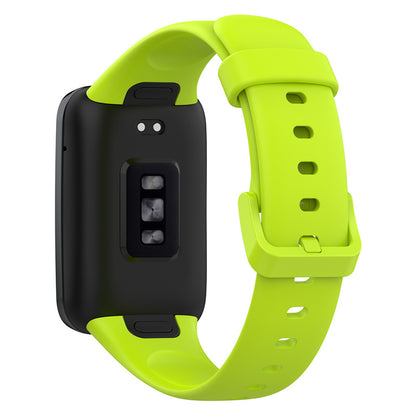 For Xiaomi Mi Band 7 Pro Solid Color TPU Watch Band Pin Buckle Adjustable Wrist Strap