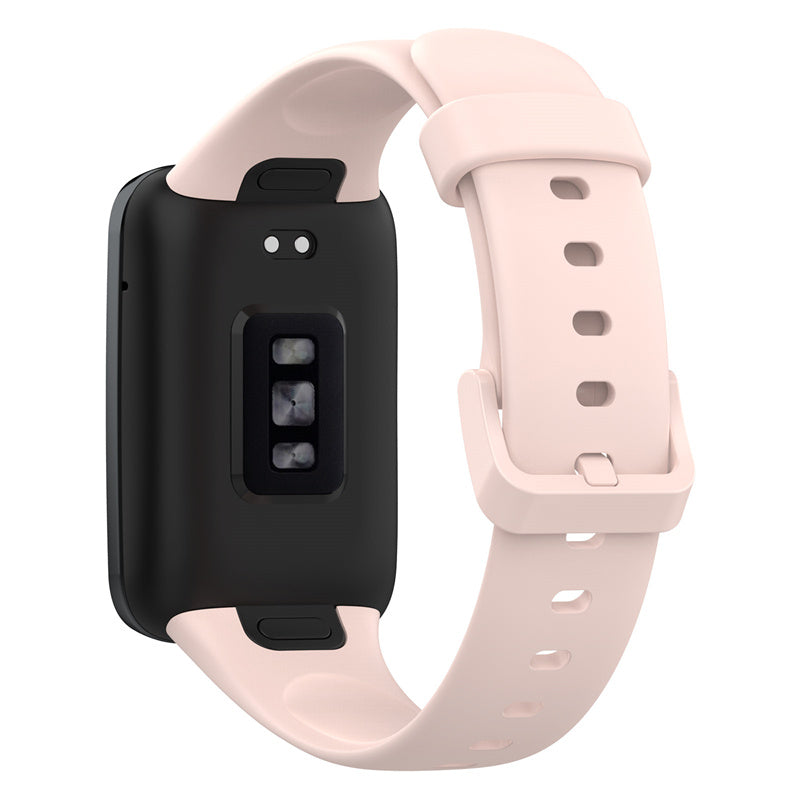 For Xiaomi Mi Band 7 Pro Solid Color TPU Watch Band Pin Buckle Adjustable Wrist Strap