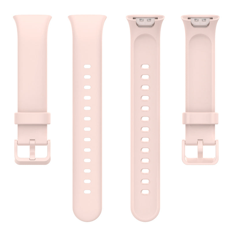 For Xiaomi Mi Band 7 Pro Solid Color TPU Watch Band Pin Buckle Adjustable Wrist Strap