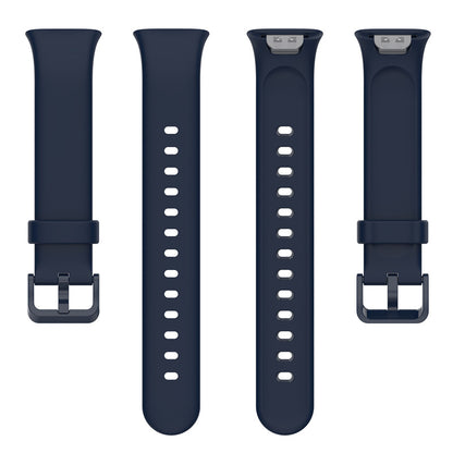For Xiaomi Mi Band 7 Pro Solid Color TPU Watch Band Pin Buckle Adjustable Wrist Strap