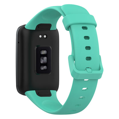 For Xiaomi Mi Band 7 Pro Solid Color TPU Watch Band Pin Buckle Adjustable Wrist Strap