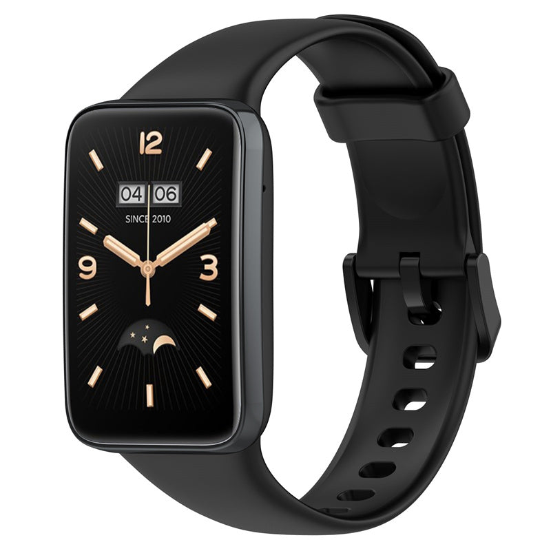 For Xiaomi Mi Band 7 Pro Solid Color TPU Watch Band Pin Buckle Adjustable Wrist Strap