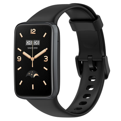 For Xiaomi Mi Band 7 Pro Solid Color TPU Watch Band Pin Buckle Adjustable Wrist Strap