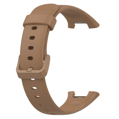 For Xiaomi Mi Band 7 Pro Solid Color TPU Watch Band Pin Buckle Adjustable Wrist Strap