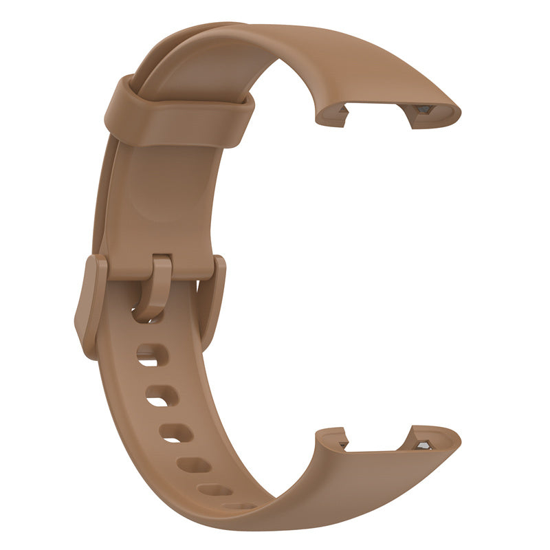 For Xiaomi Mi Band 7 Pro Solid Color TPU Watch Band Pin Buckle Adjustable Wrist Strap