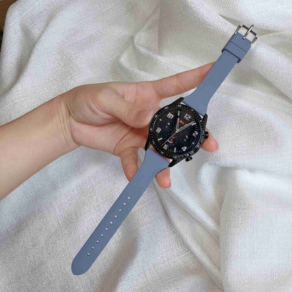 For Huawei Watch GT 3 Pro 46mm / Apex 46mm / Apex Pro Universal 22mm Replacement Strap Adjustable Silicone Wrist Band