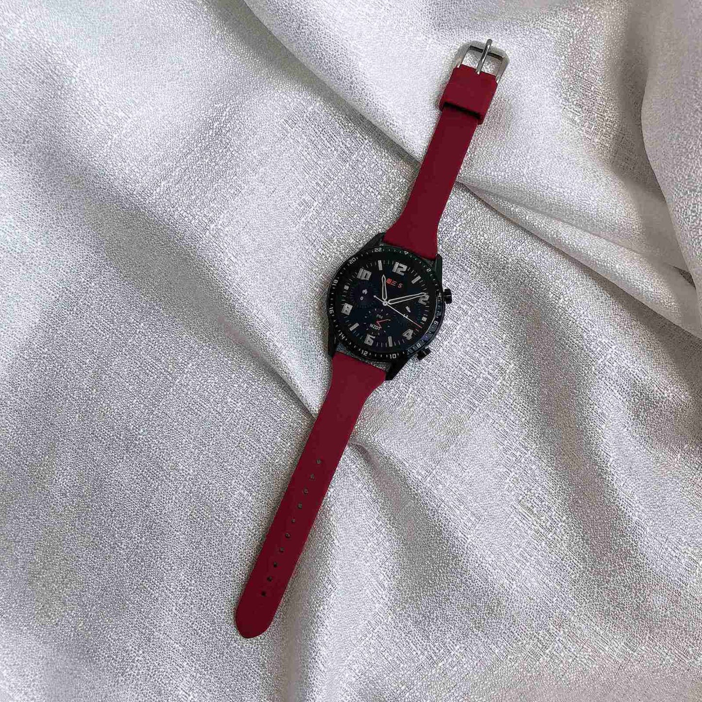 For Huawei Watch GT 3 Pro 46mm / Apex 46mm / Apex Pro Universal 22mm Replacement Strap Adjustable Silicone Wrist Band