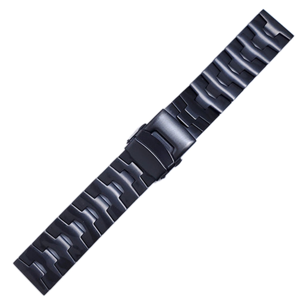 For Samsung Galaxy Watch3 45mm / Gear S3 Frontier / Gear S3 Classic / Huawei Watch GT3 Pro Titanium Steel Replacement Wrist Band 22mm Universal Watch Strap