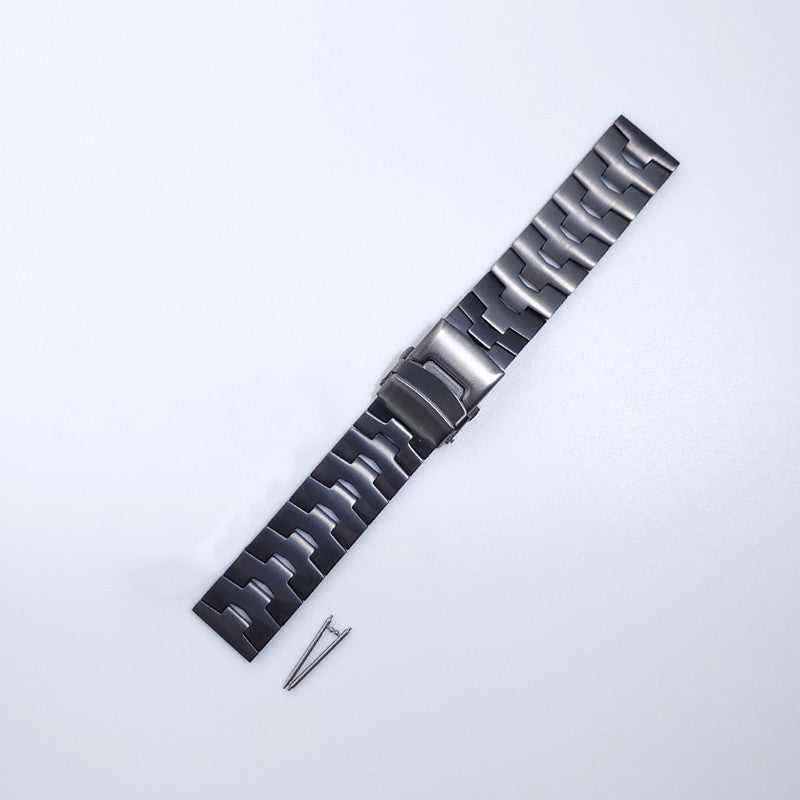 For Samsung Galaxy Watch3 45mm / Gear S3 Frontier / Gear S3 Classic / Huawei Watch GT3 Pro Titanium Steel Replacement Wrist Band 22mm Universal Watch Strap