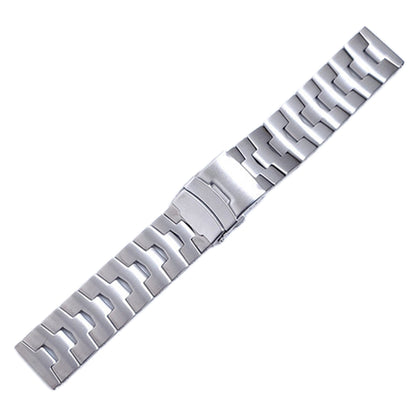 For Samsung Galaxy Watch3 45mm / Gear S3 Frontier / Gear S3 Classic / Huawei Watch GT3 Pro Titanium Steel Replacement Wrist Band 22mm Universal Watch Strap