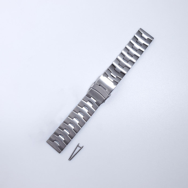 For Samsung Galaxy Watch3 45mm / Gear S3 Frontier / Gear S3 Classic / Huawei Watch GT3 Pro Titanium Steel Replacement Wrist Band 22mm Universal Watch Strap