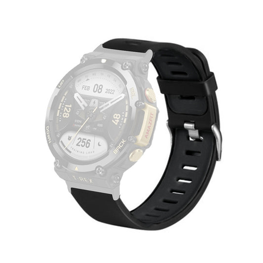 For Huami Amazfit T-Rex 2 Dual Color Sports Watch Band Silicone Wrist Strap Replacement