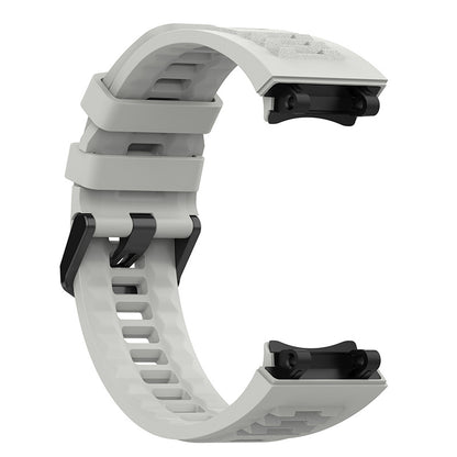 For Huami Amazfit T-Rex 2 Solid Color Soft Silicone Sports Smart Watch Band Replacement Wrist Strap
