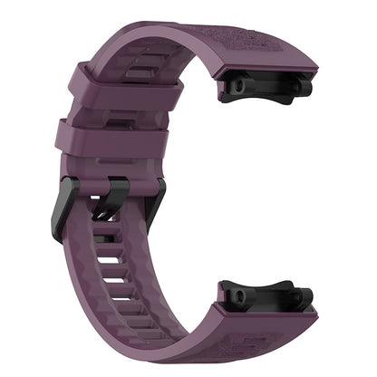 For Huami Amazfit T-Rex 2 Solid Color Soft Silicone Sports Smart Watch Band Replacement Wrist Strap