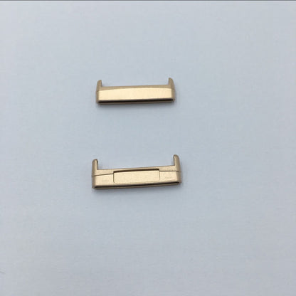 1Pair For Fitbit Versa 4 / Sense 2 Metal Watch Strap Adapter Watch Band Connector Kit