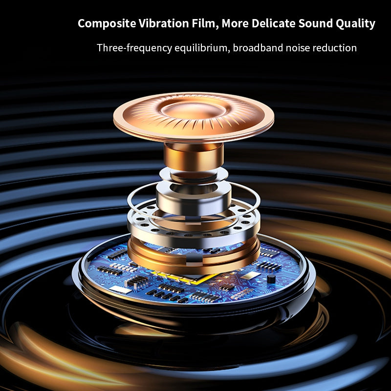 XUNDD 016 3.5mm Wired Semi-in-ear Earphone Mobile Phone Laptop Wire Control Music Headset