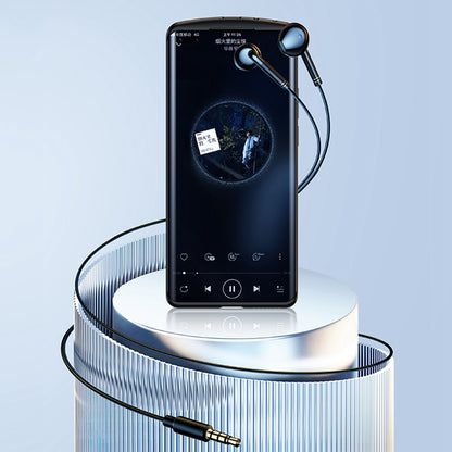 XUNDD 016 3.5mm Wired Semi-in-ear Earphone Mobile Phone Laptop Wire Control Music Headset