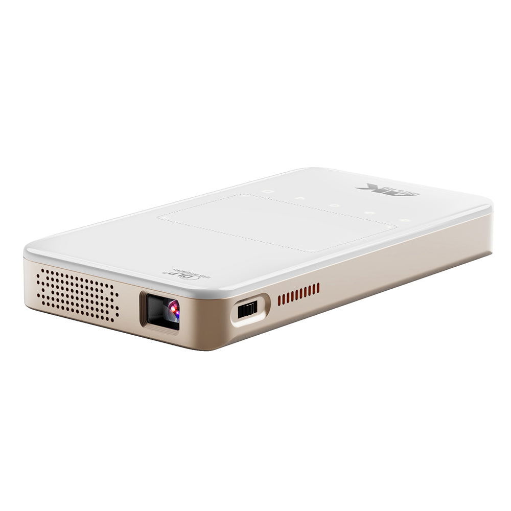 S90 DLP Android Smart 3D Projector 1+8G Office Home Camping Portable 4K HD Mini 2.4G / 5G Bual Band WiFi Projection Device