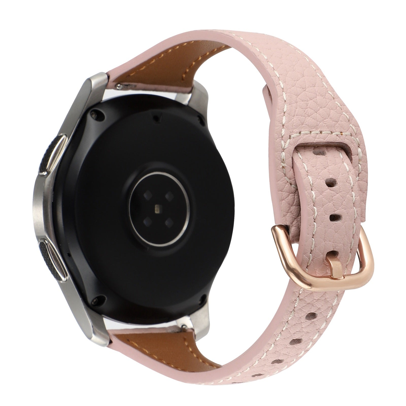 For Xiaomi Watch S1 Pro / Huami Amazfit GTR4 Pro 22mm T-shape Watchband Litchi Texture Genuine Leather Watch Strap
