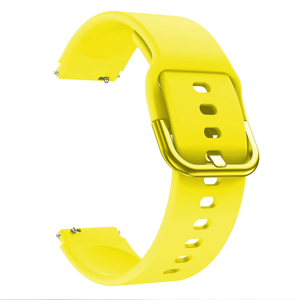 For Huawei Watch Fit mini / Talkband B3 / Talkband B6 Soft Silicone Watch Band 16mm Quick Release Strap Replacement with Colorful Buckle