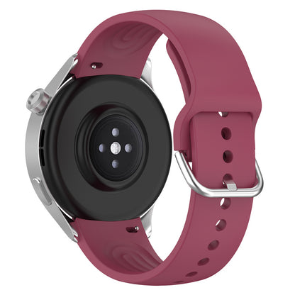 22mm Arc-shaped Watchband for Xiaomi Watch S2  /  S1  /  S1 Pro, Adjustable Silicone Wrist Strap with Metal Buckle