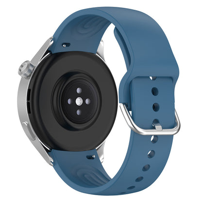 22mm Arc-shaped Watchband for Xiaomi Watch S2  /  S1  /  S1 Pro, Adjustable Silicone Wrist Strap with Metal Buckle