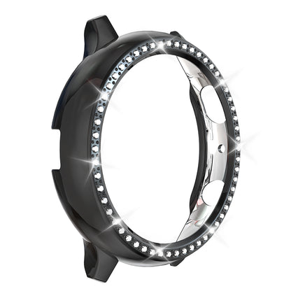 Rhinestone Decor All-around Protective Case for Samsung Galaxy Watch Active 2 44mm