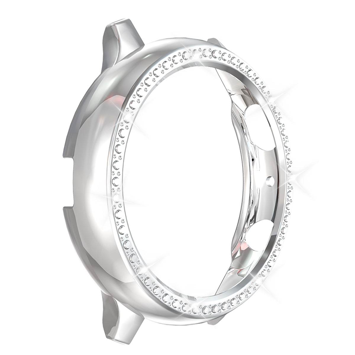 Rhinestone Decor All-around Protective Case for Samsung Galaxy Watch Active 2 44mm