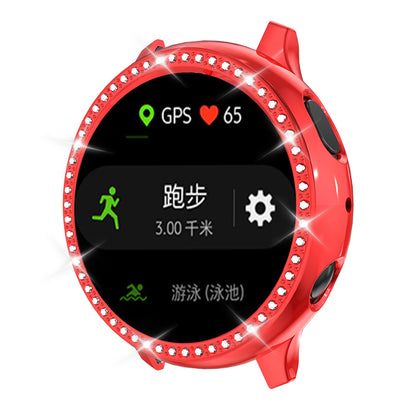 Rhinestone Decor All-around Protective Case for Samsung Galaxy Watch Active 2 44mm
