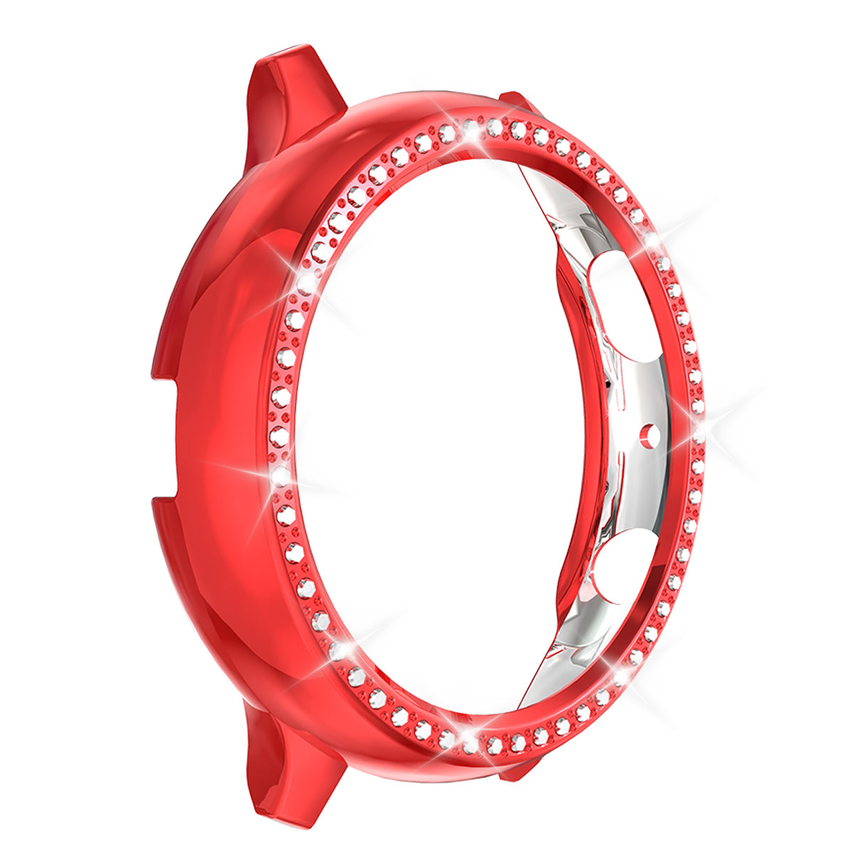 Rhinestone Decor All-around Protective Case for Samsung Galaxy Watch Active 2 44mm