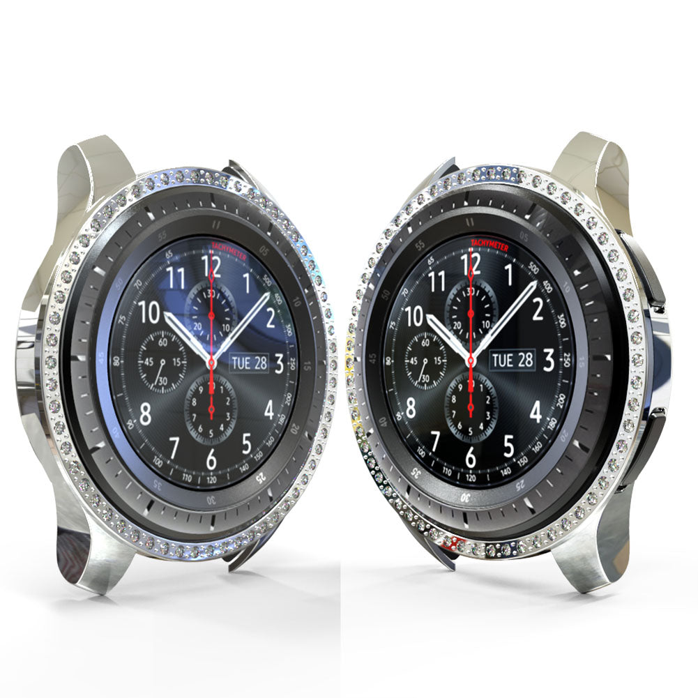 Rhinestone Decor Hard PC Protective Shell for Samsung Galaxy Watch 46mm
