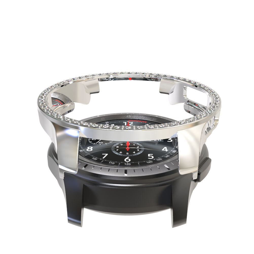 Rhinestone Decor Hard PC Protective Shell for Samsung Galaxy Watch 46mm
