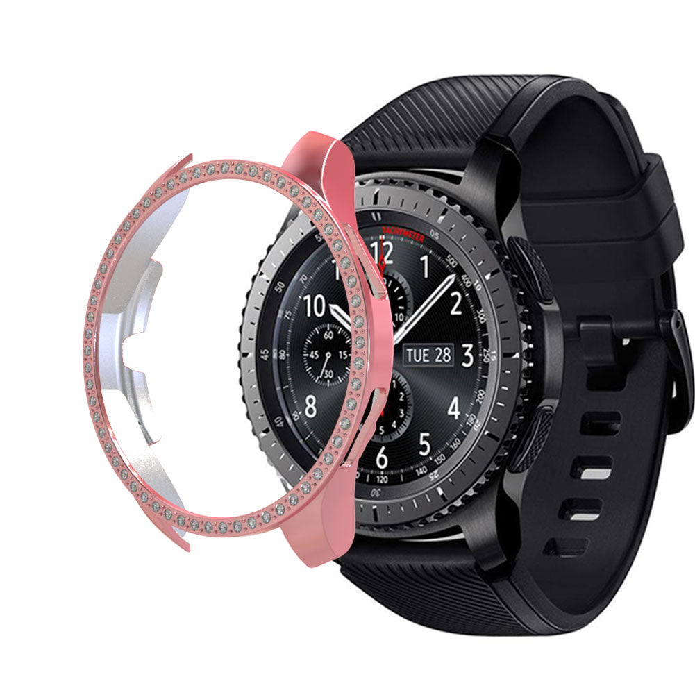 Rhinestone Decor Hard PC Protective Shell for Samsung Galaxy Watch 46mm