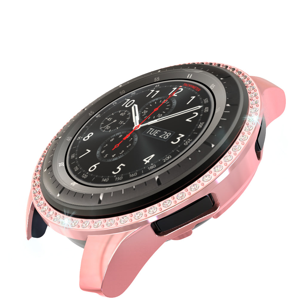 Rhinestone Decor Hard PC Protective Shell for Samsung Galaxy Watch 46mm
